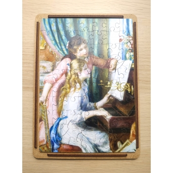 Dziewczęta przy pianinie” - Pierre -Auguste Renoir A5